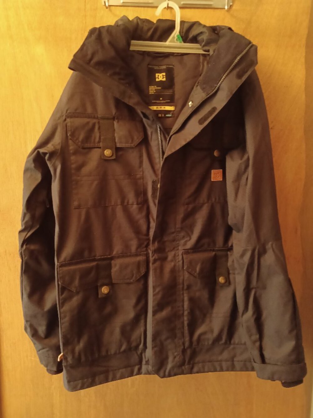 DC Servo Snowboard Jacket Men's Med Black